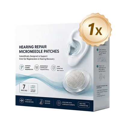 🌿 Advanced Microneedle Ear Patch | Gentle Wellness Support 👂