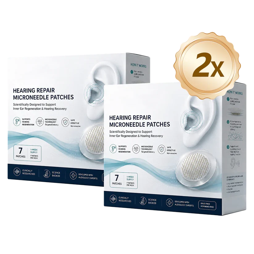 🌿 Advanced Microneedle Ear Patch | Gentle Wellness Support 👂
