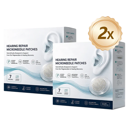 🌿 Advanced Microneedle Ear Patch | Gentle Wellness Support 👂
