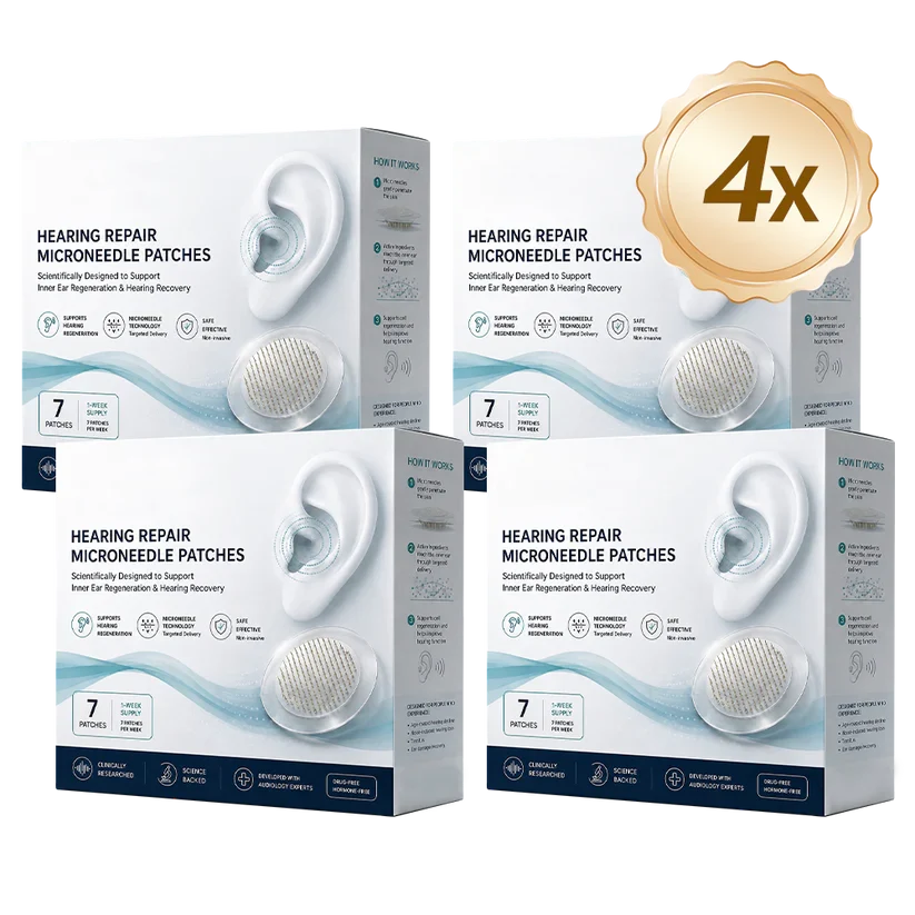 🌿 Advanced Microneedle Ear Patch | Gentle Wellness Support 👂