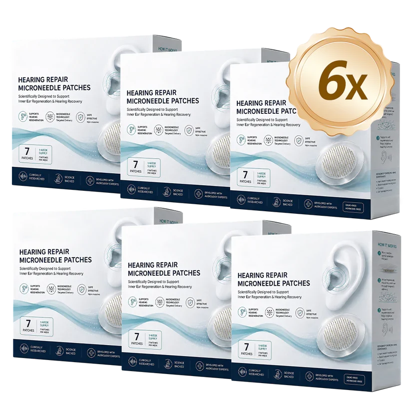 🌿 Advanced Microneedle Ear Patch | Gentle Wellness Support 👂