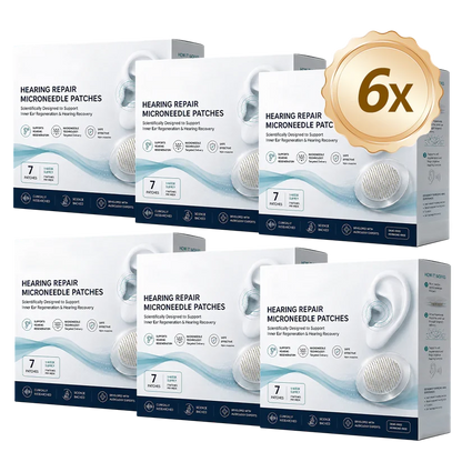 🌿 Advanced Microneedle Ear Patch | Gentle Wellness Support 👂