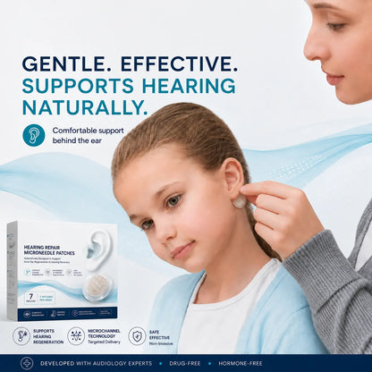 🌿 Advanced Microneedle Ear Patch | Gentle Wellness Support 👂
